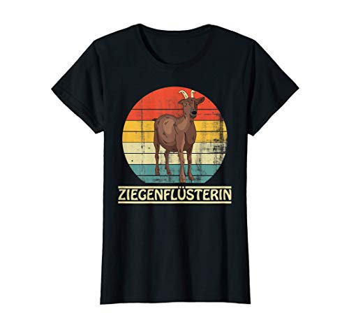 Damen Ziegenflüsterin Ziegen Flüsterin Flüsterer Bauernhof T-Shirt Damen Ziegenflüsterin Ziegen Flüsterin Flüsterer Bauernhof T-Shirt von Landwirtin Ziege Bauer Landwirt