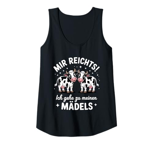 Damen Mir Reichts Ich Gehe Zu Meinen Mädels Kühe Tank Top Damen Mir Reichts Ich Gehe Zu Meinen Mädels Kühe Tank Top von Landwirtschaft Bauer Bauernhof