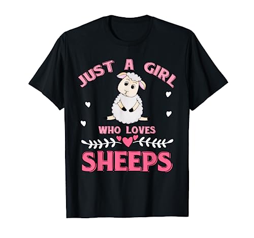 Nur ein Mädchen das Schafe liebt Schaf T-Shirt Nur ein Mädchen das Schafe liebt Schaf T-Shirt von Landwirtschaft Tiermotiv Schaf Geschenke