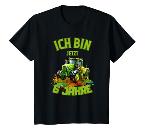 Kinder Deutz Traktor Ich bin jetzt 6 Jahre Landwirtschaft Kinder T-Shirt Kinder Deutz Traktor Ich bin jetzt 6 Jahre Landwirtschaft Kinder T-Shirt von Landwirtschaftssimulator Deutz Traktor Dorfrocker