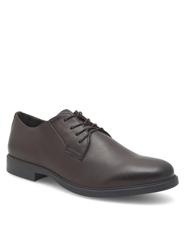 Lanetti Lanetti Halbschuhe Herren DURAIN-19S MI08 Braun Schnürboots von Lanetti