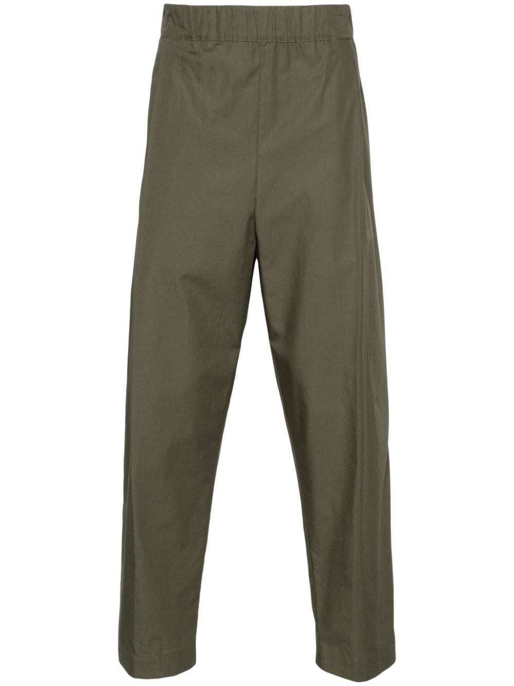 Laneus Baggy-Hose mit Tapered-Bein - Grün von Laneus