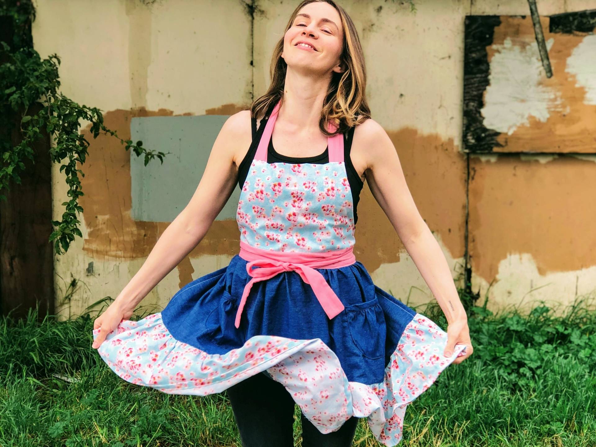 Sakura Schürze-Damen Schürze Sakura Schürze-Damen Schürze von Laneymade