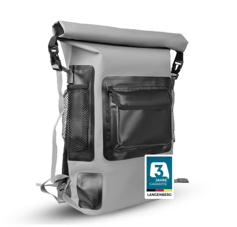 Langenberg Rucksack-Regenschutz Langenberg AQUA Rolltop Rucksack wasserdicht [30 Liter], ☑ UNSERE EMPFEHLUNG von Langenberg