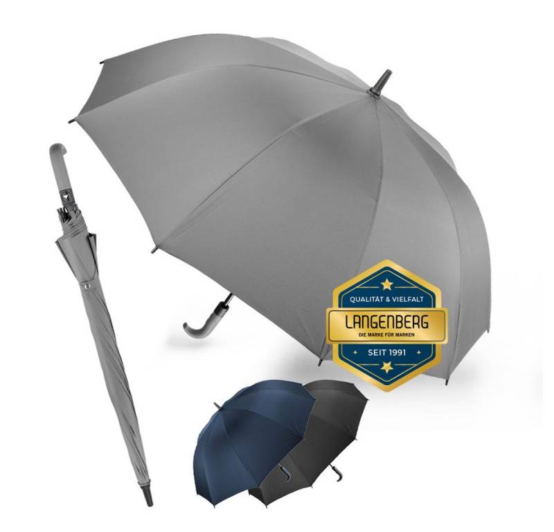 Langenberg Stockregenschirm LANGENBERG Stockschirm sturmfest LORD – [Automatik] Regenschirm, ☑ von Langenberg