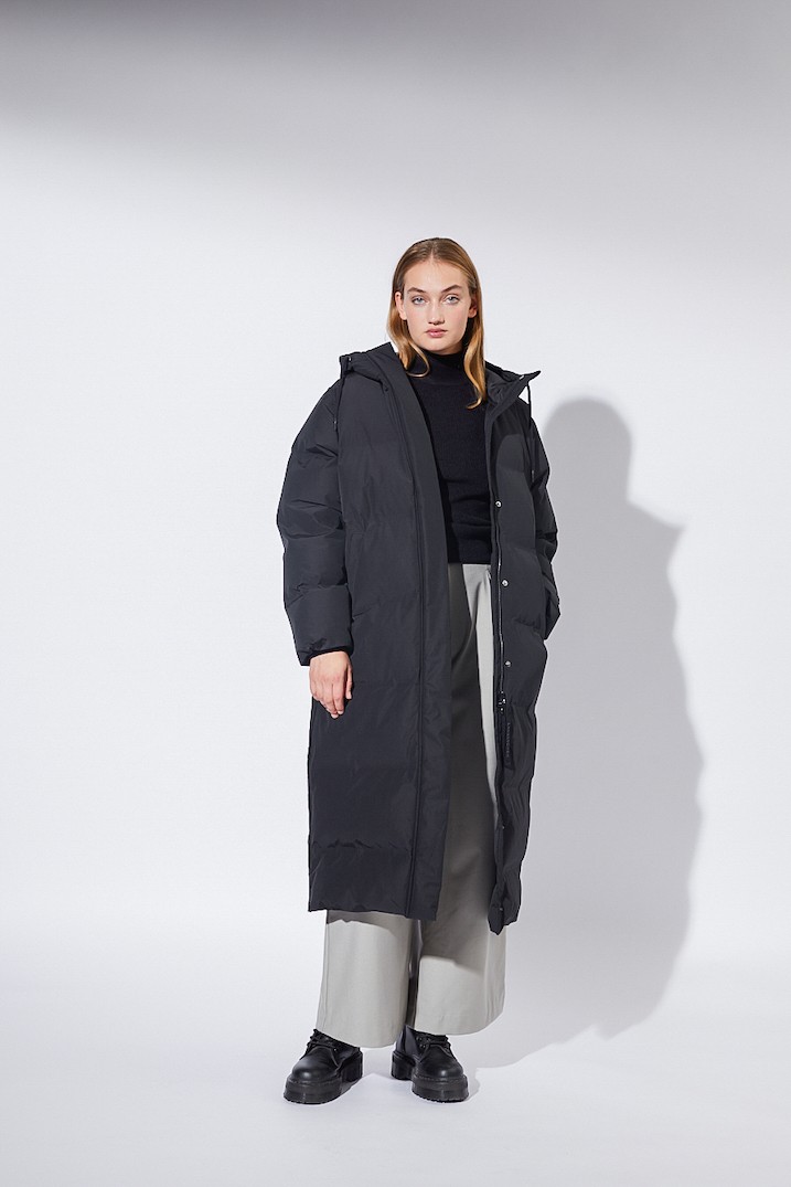 COAT CONKLIN | LangerChen | veganer Mantel | schwarz M von LangerChen