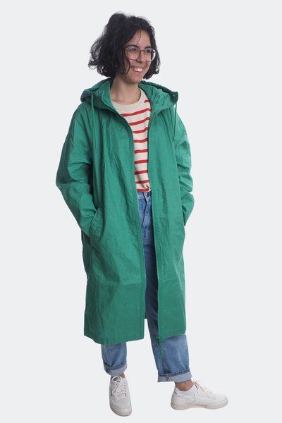 LangerChen Coat Gilford - mit Leinen von LangerChen