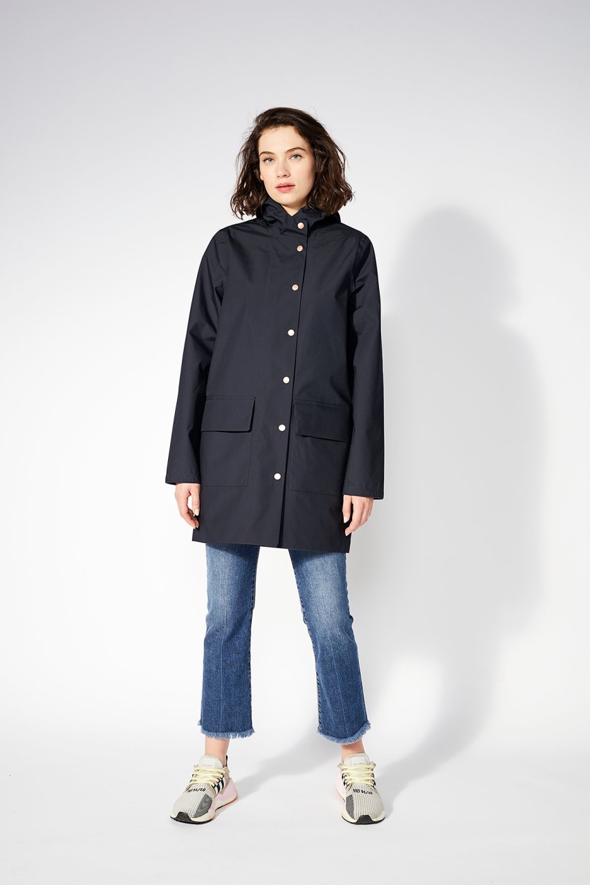 LangerChen Ottawa vegane Regenjacke Midnight L von LangerChen