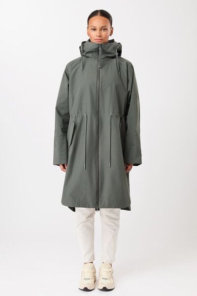 LangerChen Parka Regenfest- Parka Kenosha - aus Bio-Baumwolle und recyceltem Polyester von LangerChen