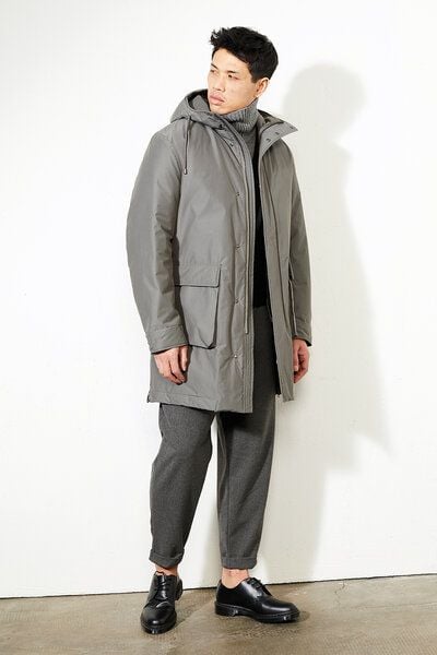 LangerChen Wintermantel - Parka Darkin - mit Bio-Baumwolle von LangerChen