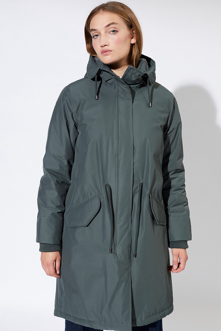 PARKA LISMORE | LangerChen | veganer Parka | light fir - ... L von LangerChen