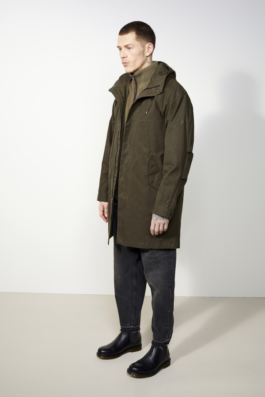 PARKA STOCKTON | LangerChen | veganer Parka | military wa... L von LangerChen