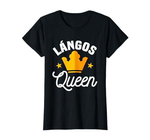 Lustiges Langos Queen Outfit Gebratener Teig Ungarn Brot Frauen T-Shirt Lustiges Langos Queen Outfit Gebratener Teig Ungarn Brot Frauen T-Shirt von Lángos Lover Designs Hungarian Street Food
