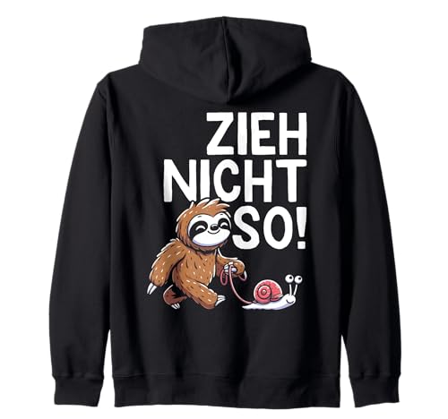 Zieh Nicht So Lustiges Faultier Schnecke Sarkasmus Damen Kapuzenjacke Zieh Nicht So Lustiges Faultier Schnecke Sarkasmus Damen Kapuzenjacke von Langsame Gemütliche Entspannte Herren Arbeit