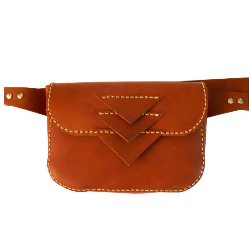 Jocelyn Leder Hüfttasche/Handgemachte Hüfttasche Ledertasche Gürtel von Lanhe