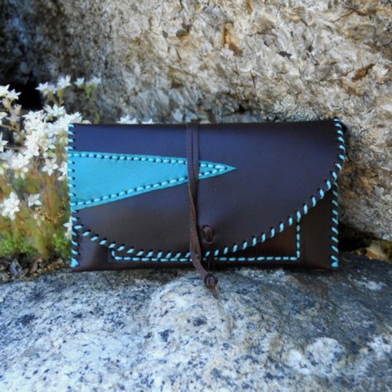 Leather Tobacco Pouch/Leder Tabaktasche von Lanhe