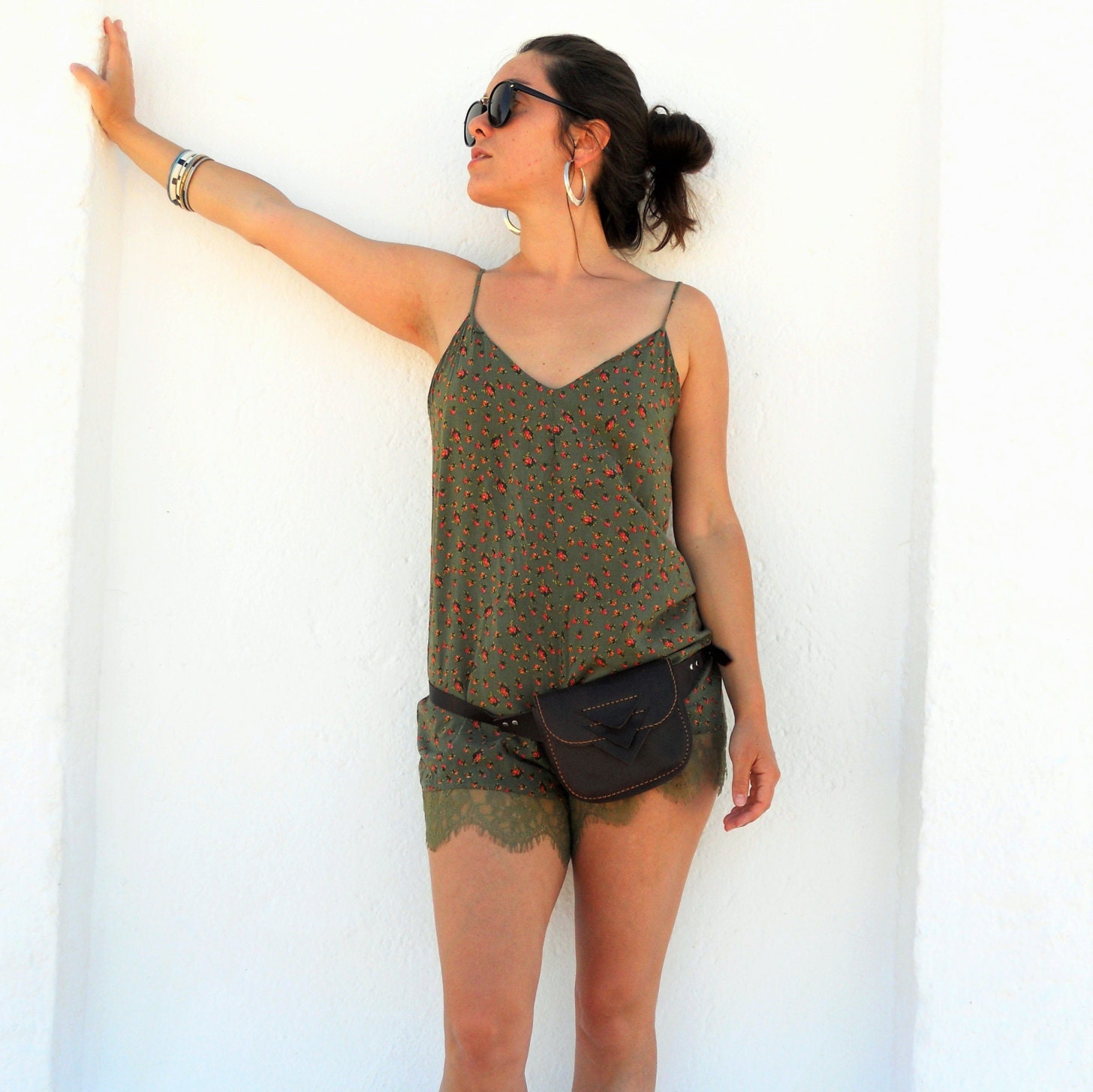 Leder Hüfttasche/Handgemachte Hüfttasche Ledertasche Gürtel von Lanhe