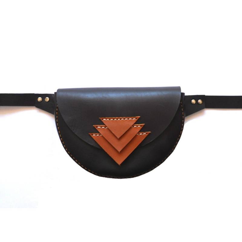 Leder Hüfttasche/Rindsleder Handgemachte Hüfttasche von Lanhe