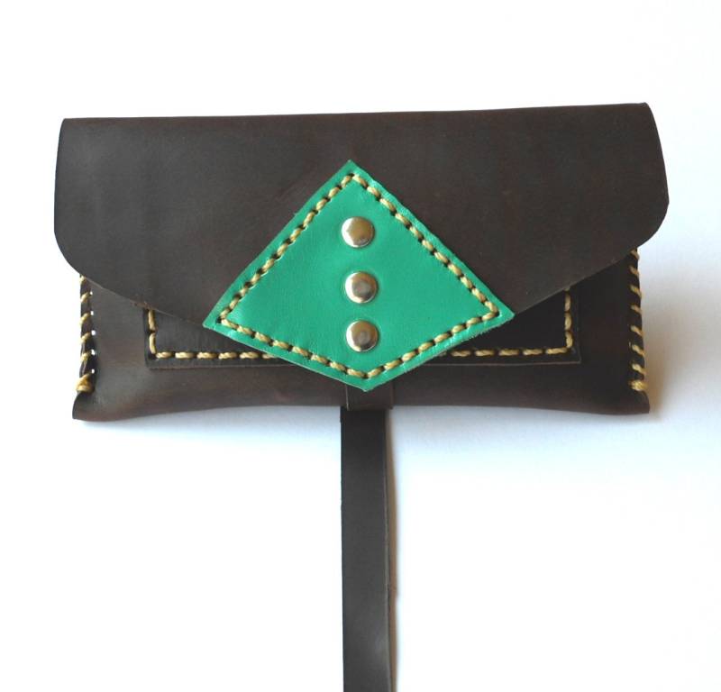 Leder-Tabak-Beutel/ Leder-Tabak-Etui von Lanhe