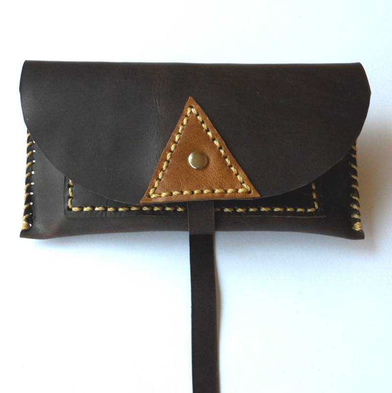 Leder-Tabak-Beutel/ Leder-Tabak-Etui von Lanhe