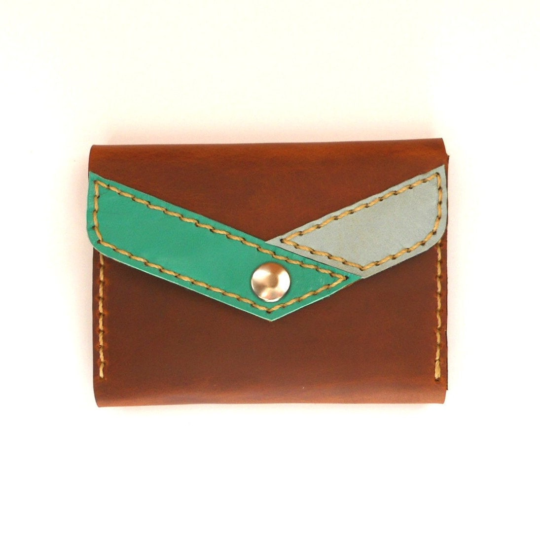 Leder Wallet/Leder-Kartenhalter Leder-Münze-Geldbörse Rindsleder Handgemachte Brieftasche von Lanhe