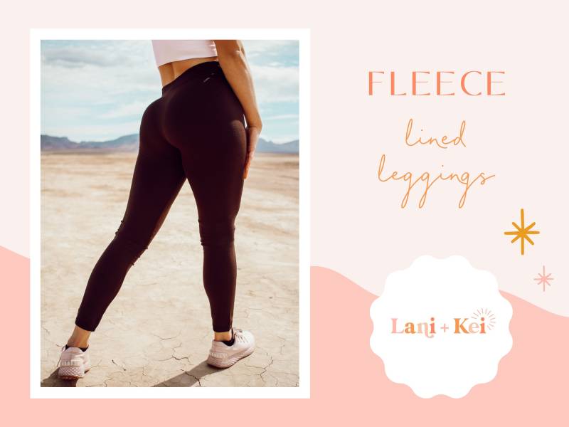 Fleece Gefütterte Leggings in Dunkelbraun, Herbst/Winter | Siehe Beschreibung Für Details Fleece Gefütterte Leggings in Dunkelbraun, Herbst/Winter | Siehe Beschreibung Für Details von LaniAndKei