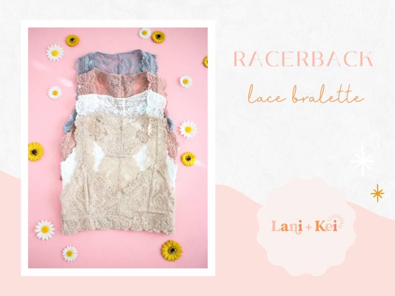 Spitzen Racerback Bralette | Siehe Beschreibung Für Details Spitzen Racerback Bralette | Siehe Beschreibung Für Details von LaniAndKei