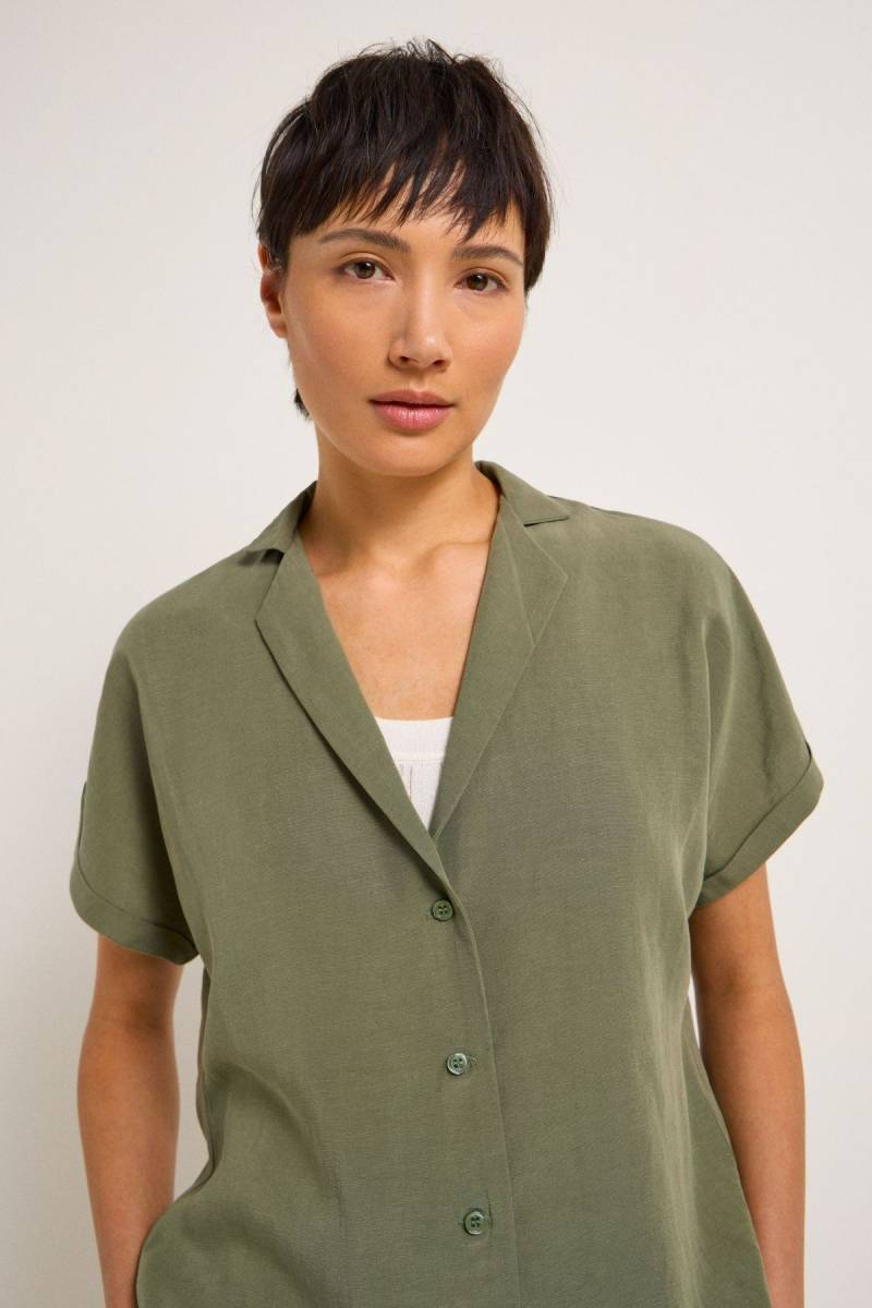 Bluse mit Reverskragen von Lanius