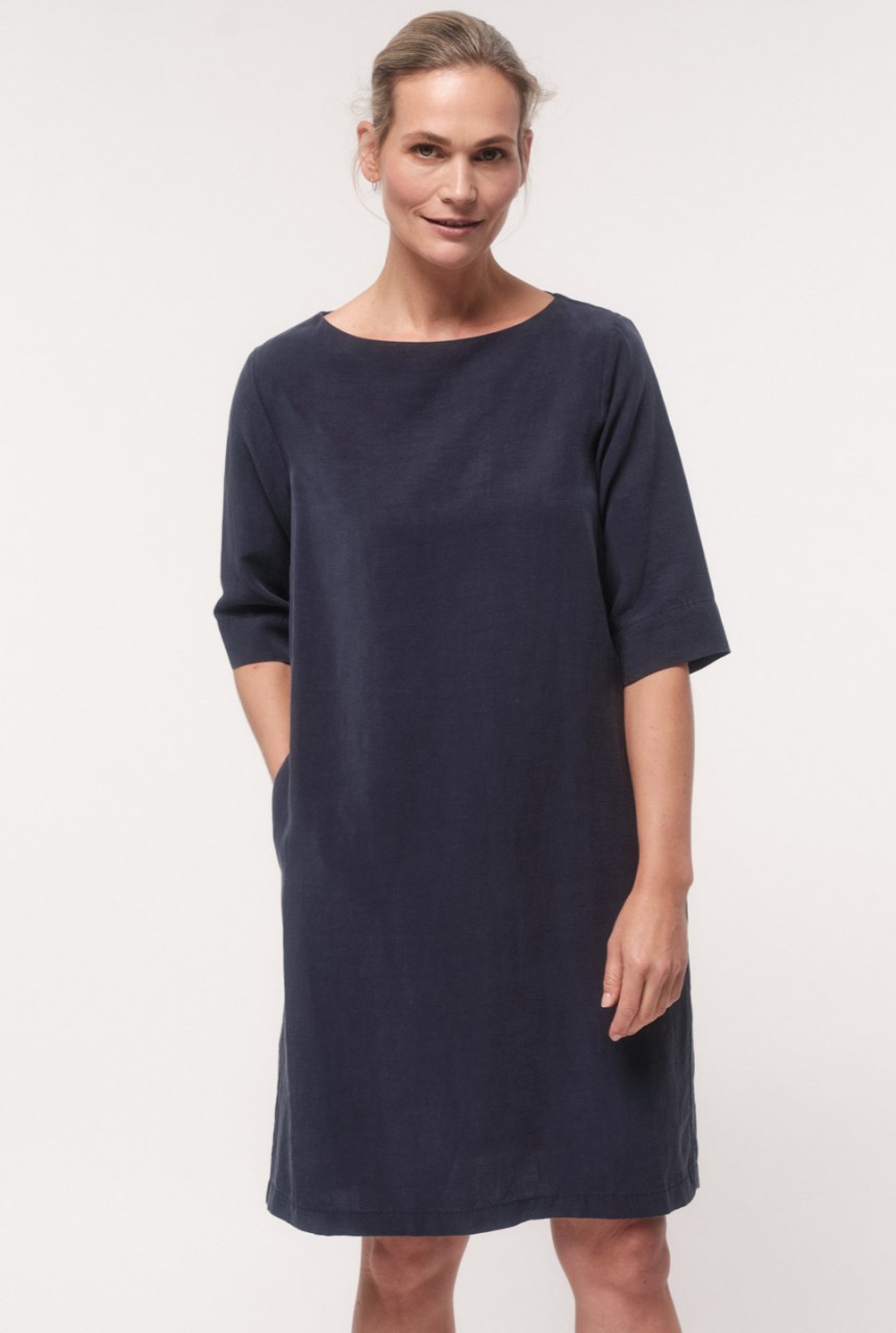 ETUIKLEID | Lanius | veganes Kleid | night blue L von Lanius