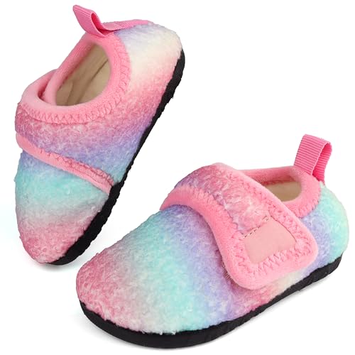 Lanivic Hausschuhe Jungen Mädchen Slippers Leicht Plüsch Wärme Rutschfest Pantoffeln für Kleinkinder Lanivic Hausschuhe Jungen Mädchen Slippers Leicht Plüsch Wärme Rutschfest Pantoffeln für Kleinkinder von Lanivic