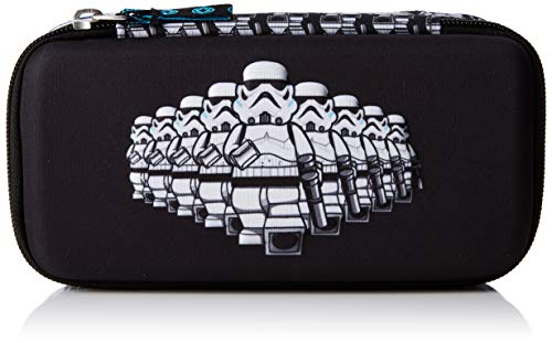 Lannoo Graphics Unisex-Kinder Lego Star Wars Stormtrooper 3d-stiftkoffer Rucksack Schwarz (Black/Grey) von LEGO