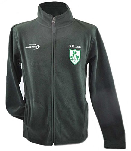 Lansdowne Sports Official Collection Herren Lansdowne Sport-Fleece, offizielle Kollektion, Flaschengrün Fleecejacke, grün, M von Lansdowne Sports Official Collection