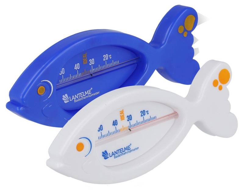 Lantelme Badethermometer Badethermometer Fisch, Spar-Set 2-tlg., 7556, schwimmt von Lantelme