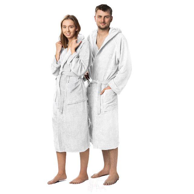 Lanudo? Unisex-Bademantel Pure Line Wei? von Lanudo