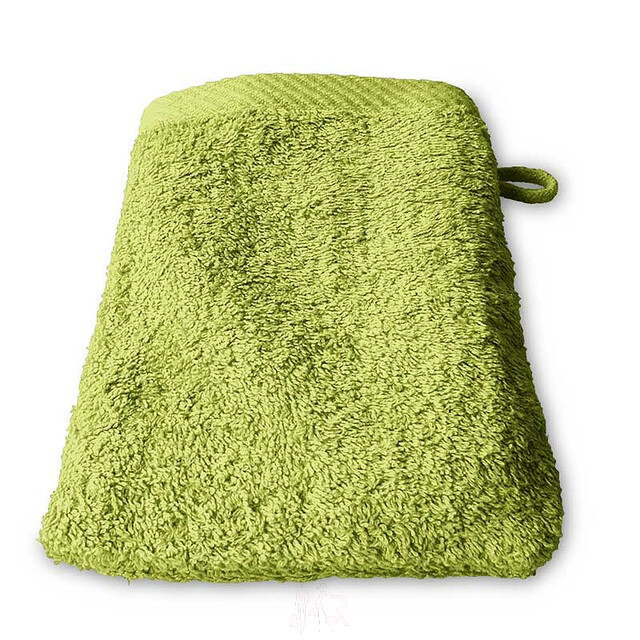 Lanudo? Waschhandschuh Pure Line 21x15 cm Lime von Lanudo