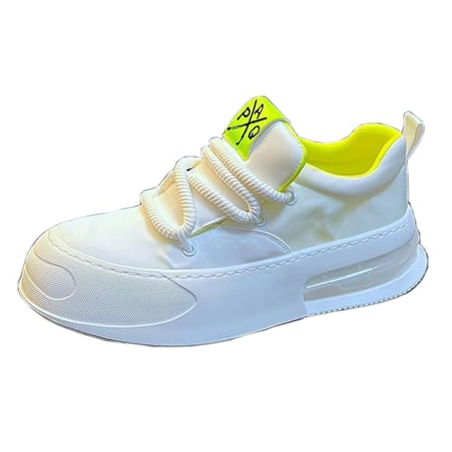 Lanverth Herren Sneaker Slip-On mit Plateau-Sohle Atmungsaktive Wander-Sportschuhe für Sommer & Frühling Grün EU 41 Lanverth Herren Sneaker Slip-On mit Plateau-Sohle Atmungsaktive Wander-Sportschuhe für Sommer & Frühling Grün EU 41 von Lanverth