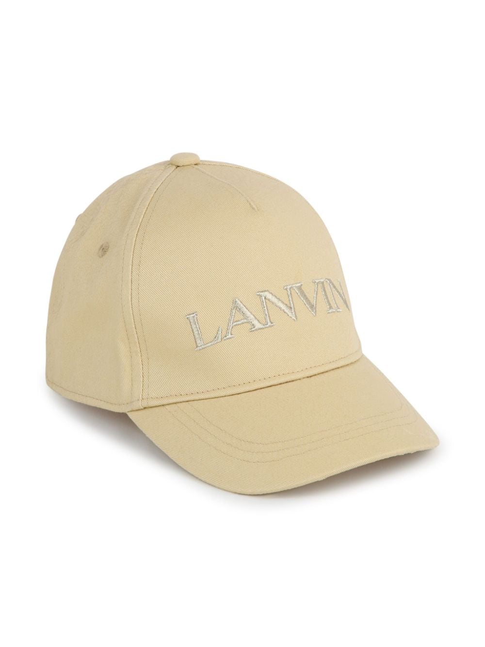 Lanvin Enfant Baseballkappe mit Logo-Stickerei - Nude von Lanvin Enfant