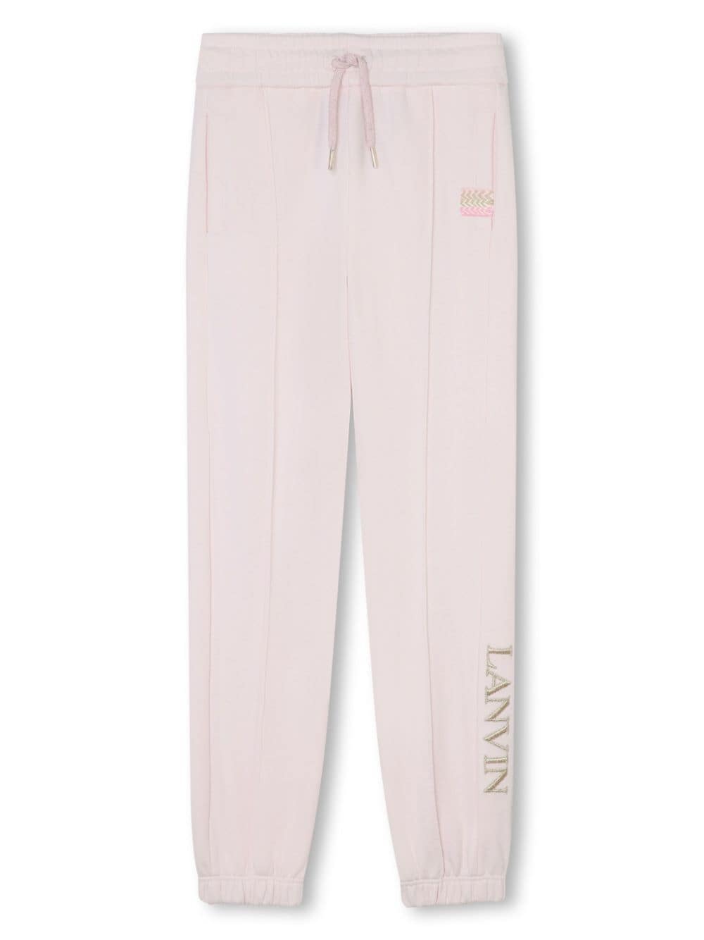 Lanvin Enfant Jogginghose mit Logo-Stickerei - Rosa von Lanvin Enfant