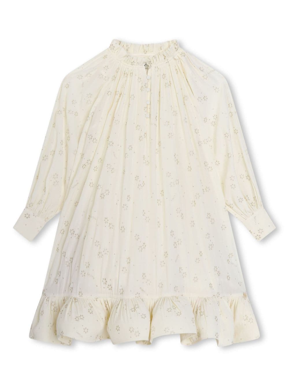 Lanvin Enfant Minikleid mit Schößchen - Nude von Lanvin Enfant