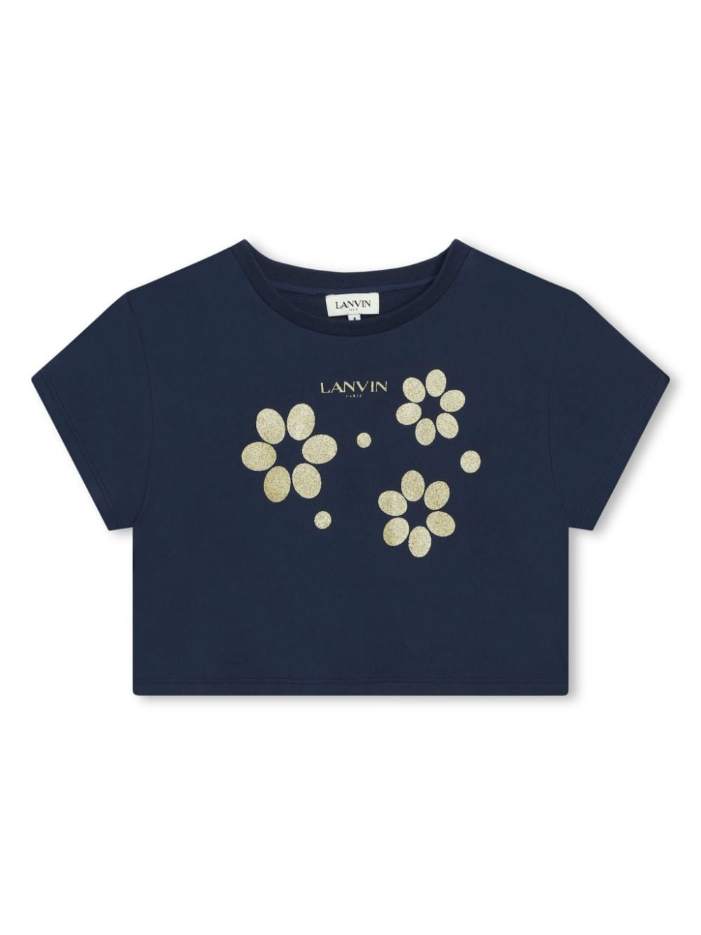 Lanvin Enfant T-Shirt mit Logo-Print - Blau von Lanvin Enfant