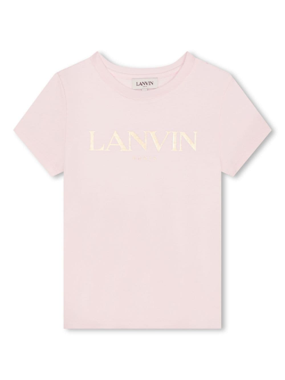 Lanvin Enfant T-Shirt mit Logo-Print - Rosa von Lanvin Enfant