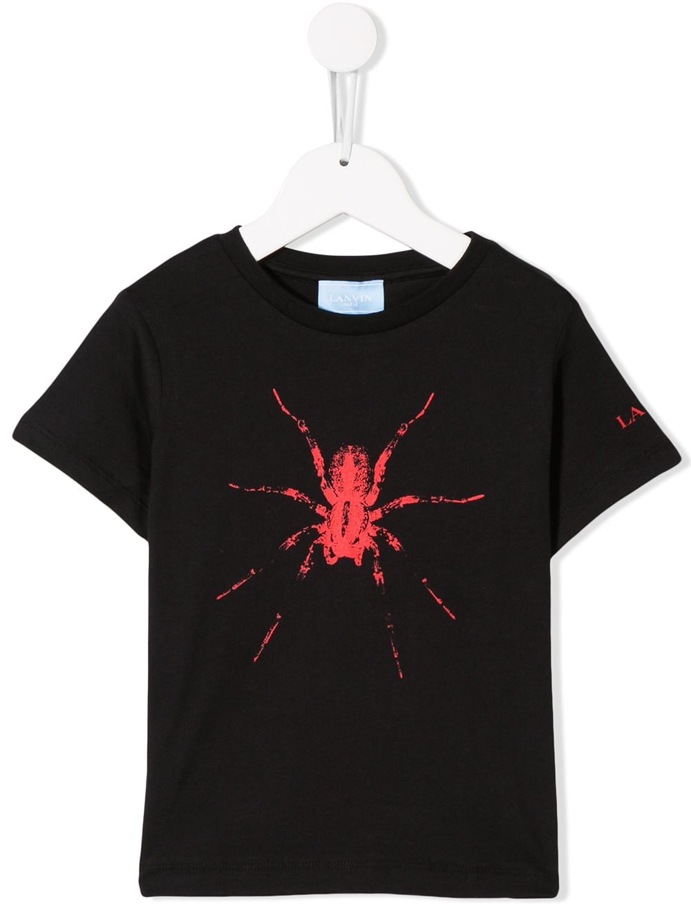 Lanvin Enfant T-Shirt mit Spinnen-Print - Schwarz von Lanvin Enfant