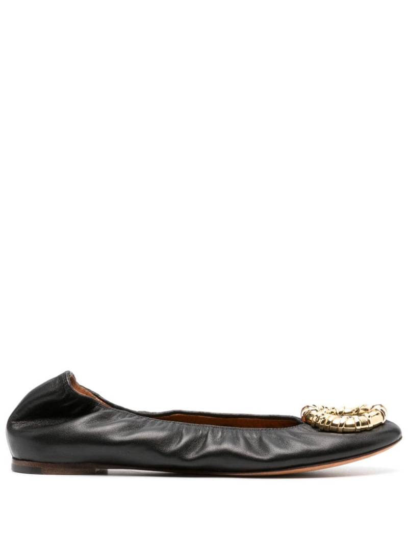 Lanvin Ballerinas mit Schnalle - Schwarz von Lanvin