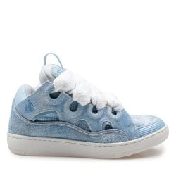 Lanvin Damen Sneakers In Denim Blau von Lanvin