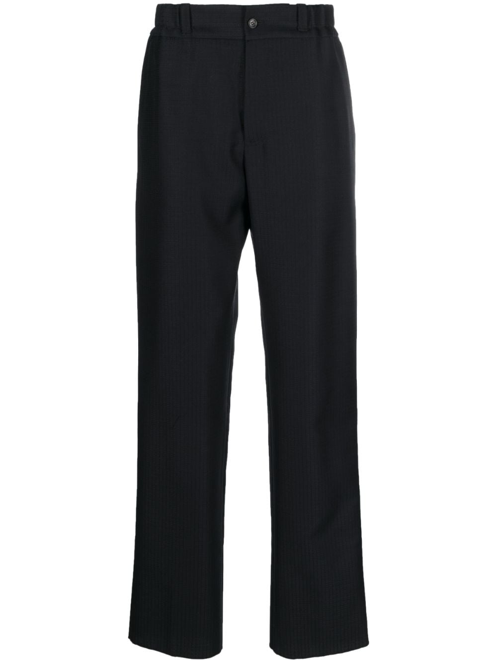 Lanvin Gerade Hose mit Monogramm - Blau von Lanvin