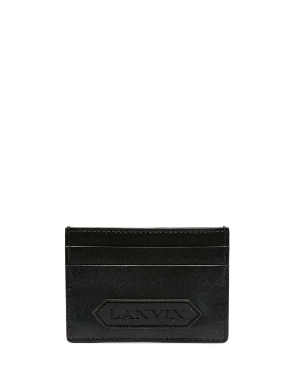 Lanvin Kartenetui mit Logo-Patch - Schwarz von Lanvin