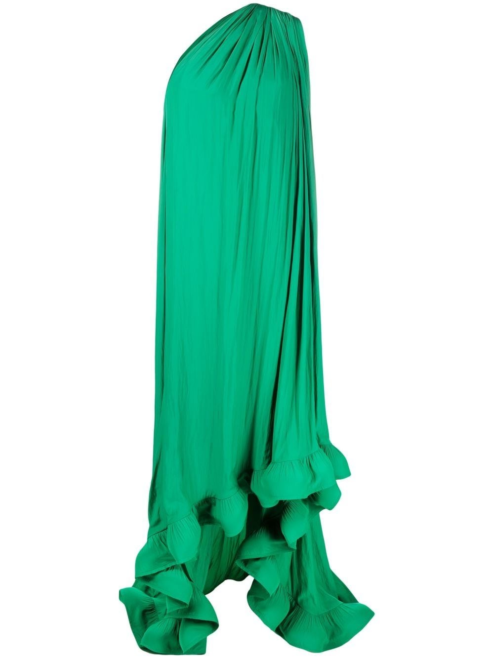 Lanvin One-Shoulder-Kleid - Grün von Lanvin