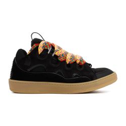Lanvin Schwarze Wildleder Sneakers Für Herren von Lanvin