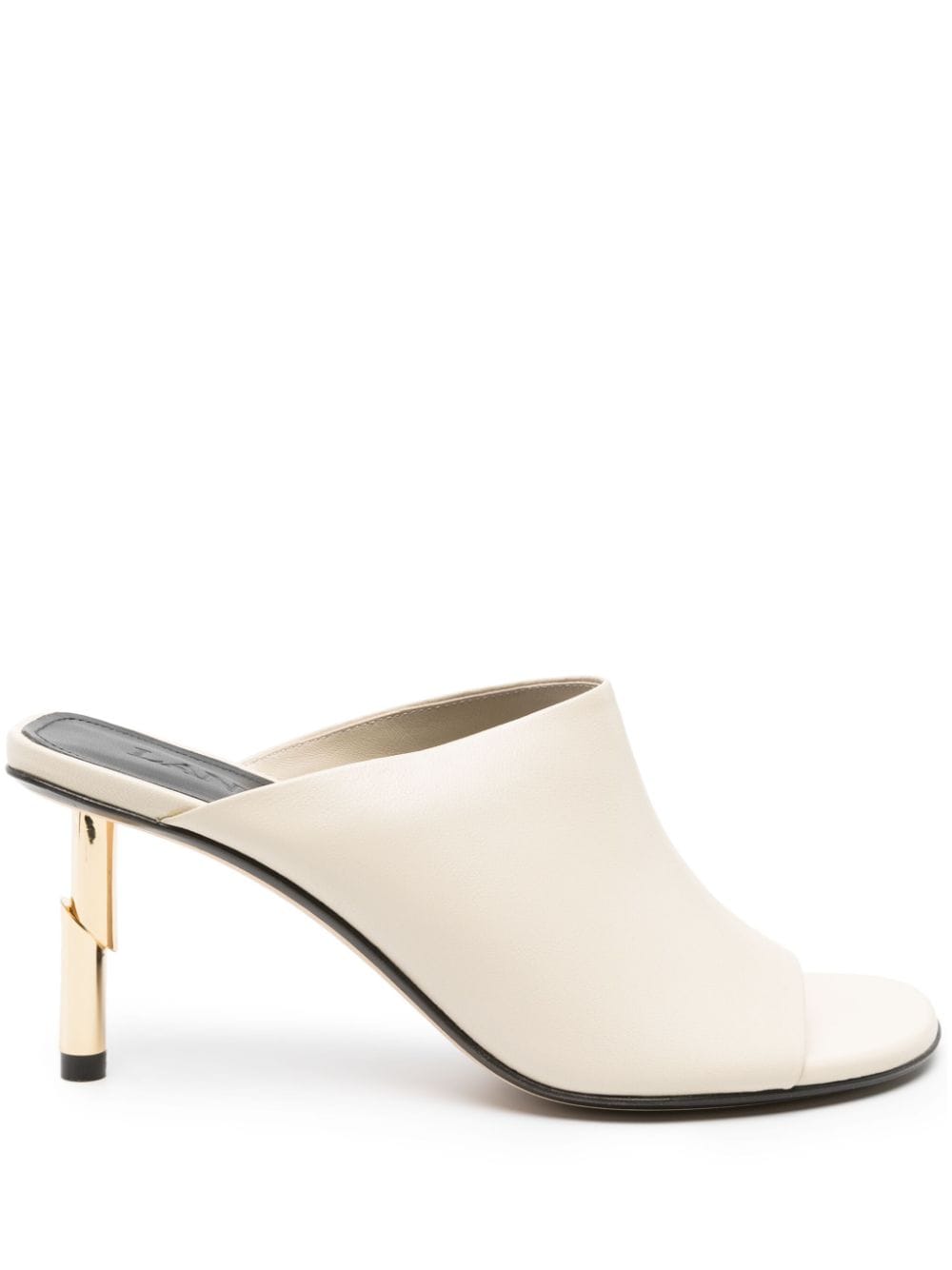 Lanvin Sequence Mules 75mm - Nude von Lanvin