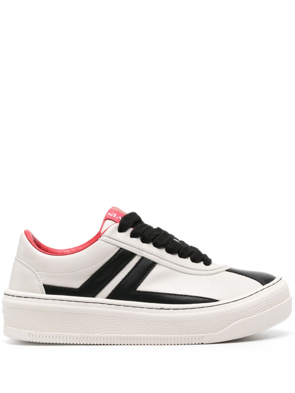 Lanvin Sneakers mit Kontrasteinsatz - Weiß von Lanvin